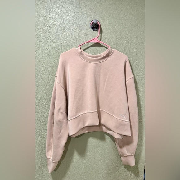 AYBL Tops - AYBL Women's Blush Cropped Hoodie